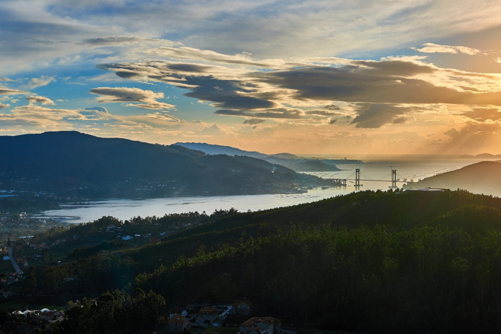 Vista de la Ría de Vigo